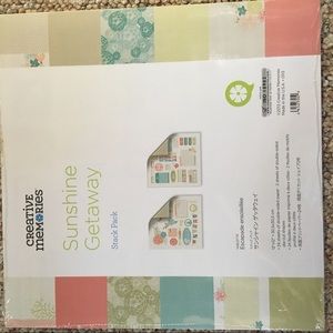 Creative Memories Sunshine Getaway Paper Pack